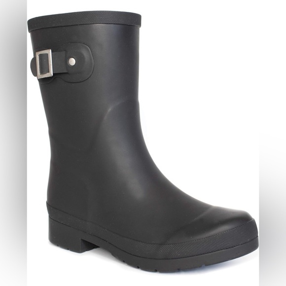 New Chooka Women Waterproof insulated Mid-Height winter stylish Rain Boot Sz 10 - Picture 4 of 12